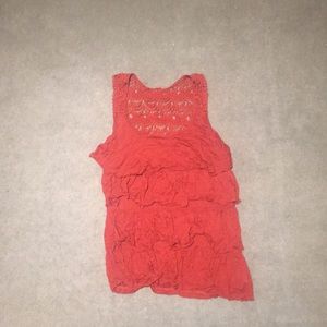 Ruffle Tank Top